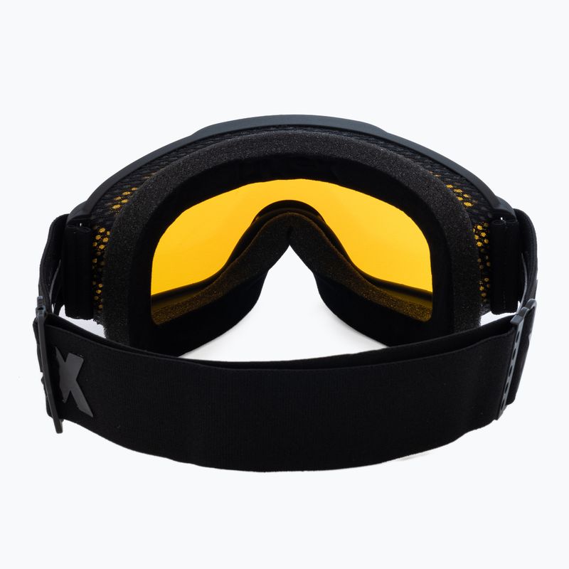 Gogle narciarskie UVEX Downhill 2000 S CV black matt/mirror blue colorvision yellow 3