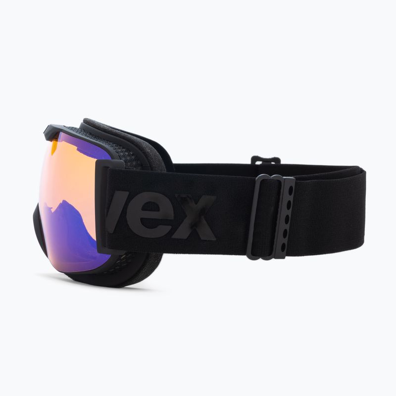 Gogle narciarskie UVEX Downhill 2000 S CV black matt/mirror blue colorvision yellow 4