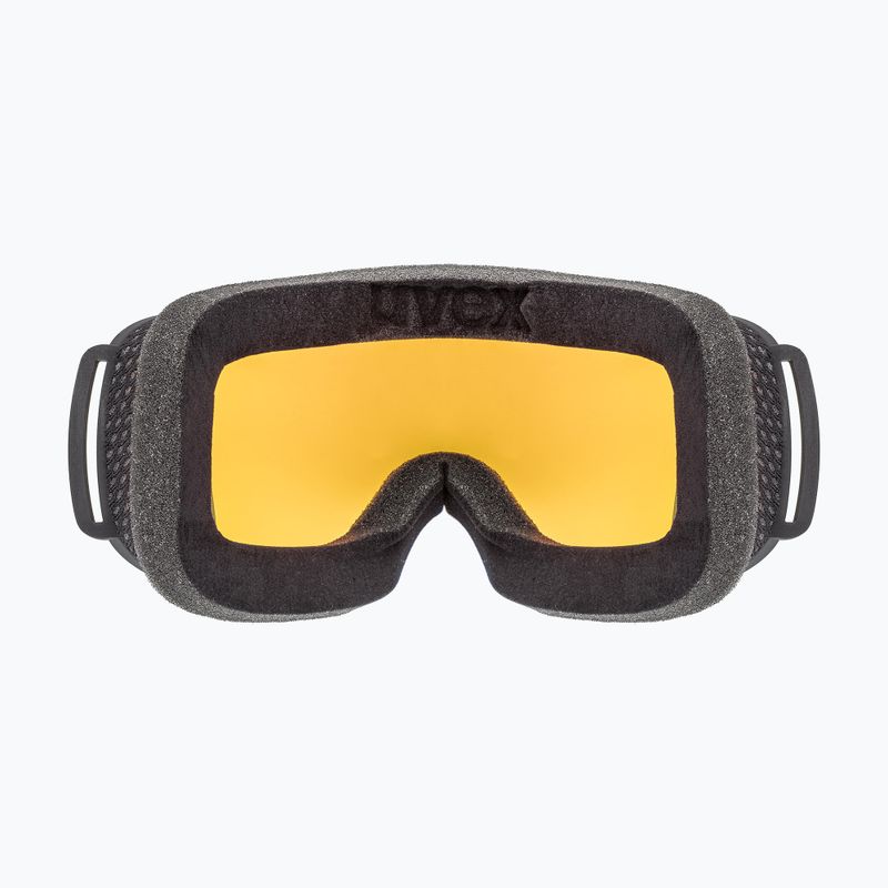 Gogle narciarskie UVEX Downhill 2000 S black matt/mirror rose colorvision yellow 9