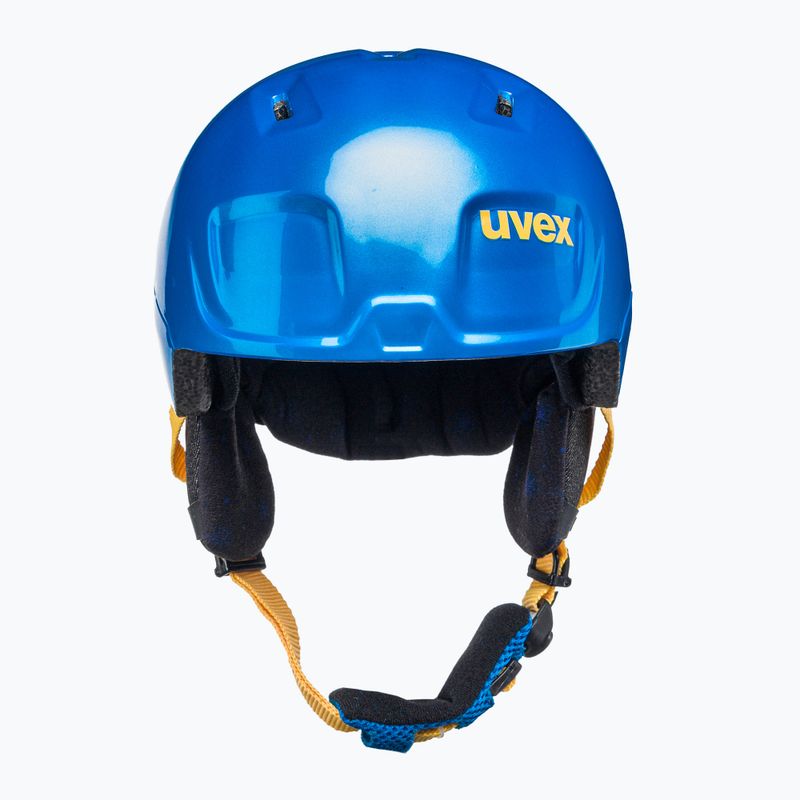 Kask narciarski dziecięcy UVEX Manic Jr blue caterpillar 2