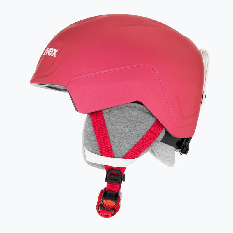Kask narciarski dziecięcy UVEX Manic Pro Jr pink matt 5