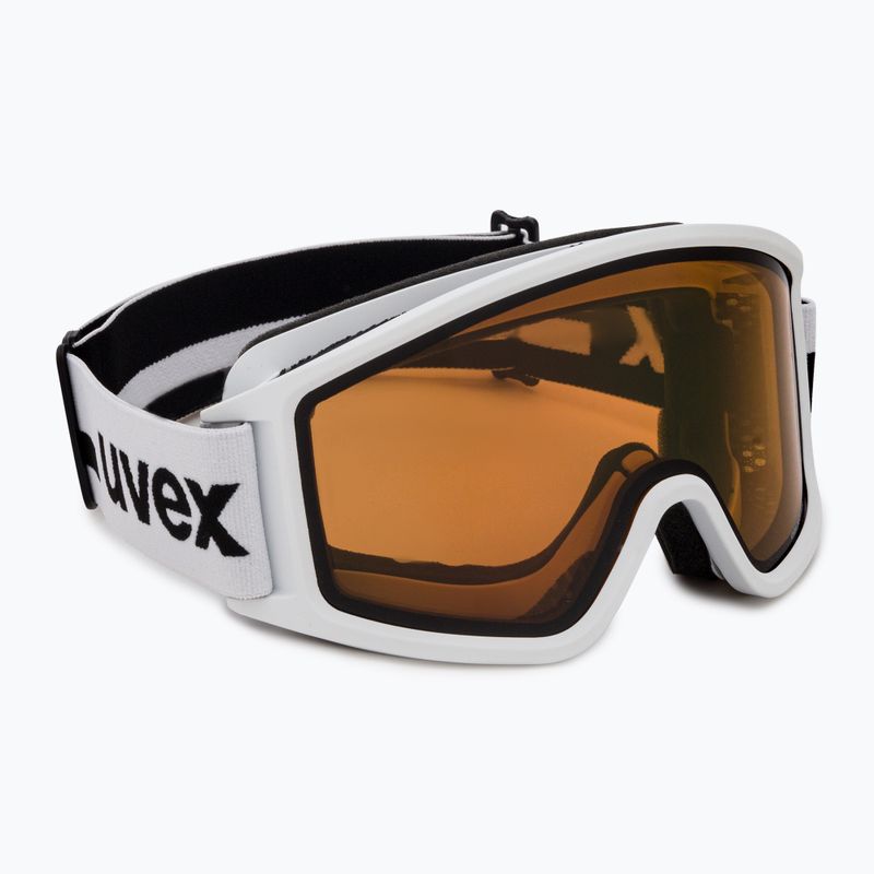 Gogle narciarskie UVEX G.gl 3000 P white matt/polavision brown clear
