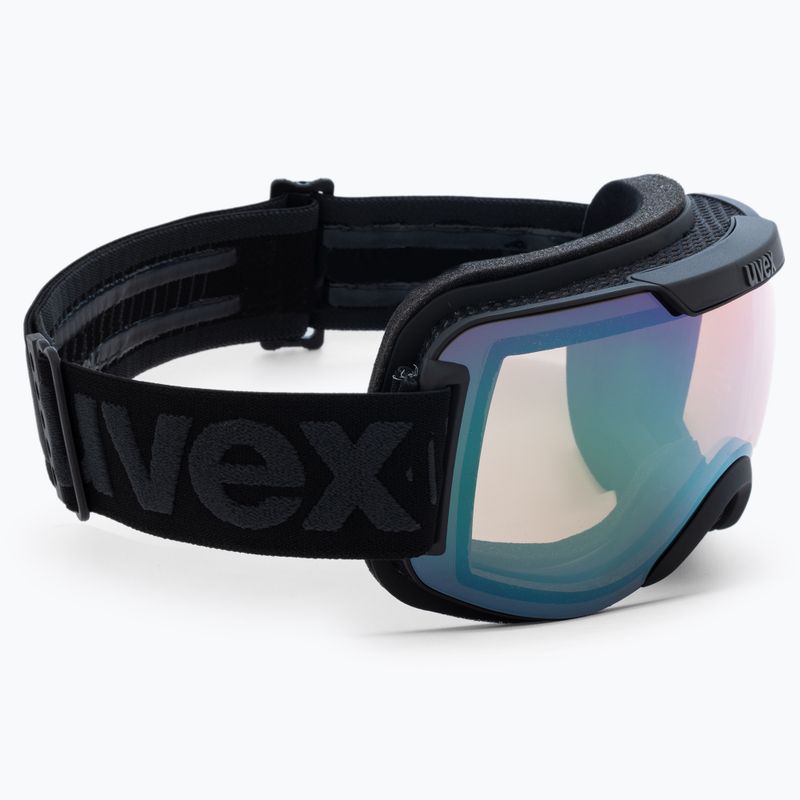 Gogle narciarskie UVEX Downhill 2000 V black/mirror green variomatic