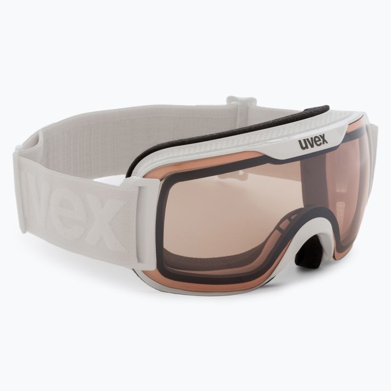 Gogle narciarskie UVEX Downhill 2000 S V white/mirror silver/variomatic clear