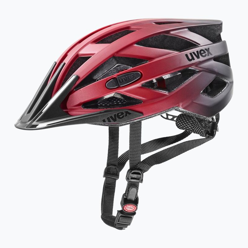 Kask rowerowy UVEX I-vo CC red/black matt 6