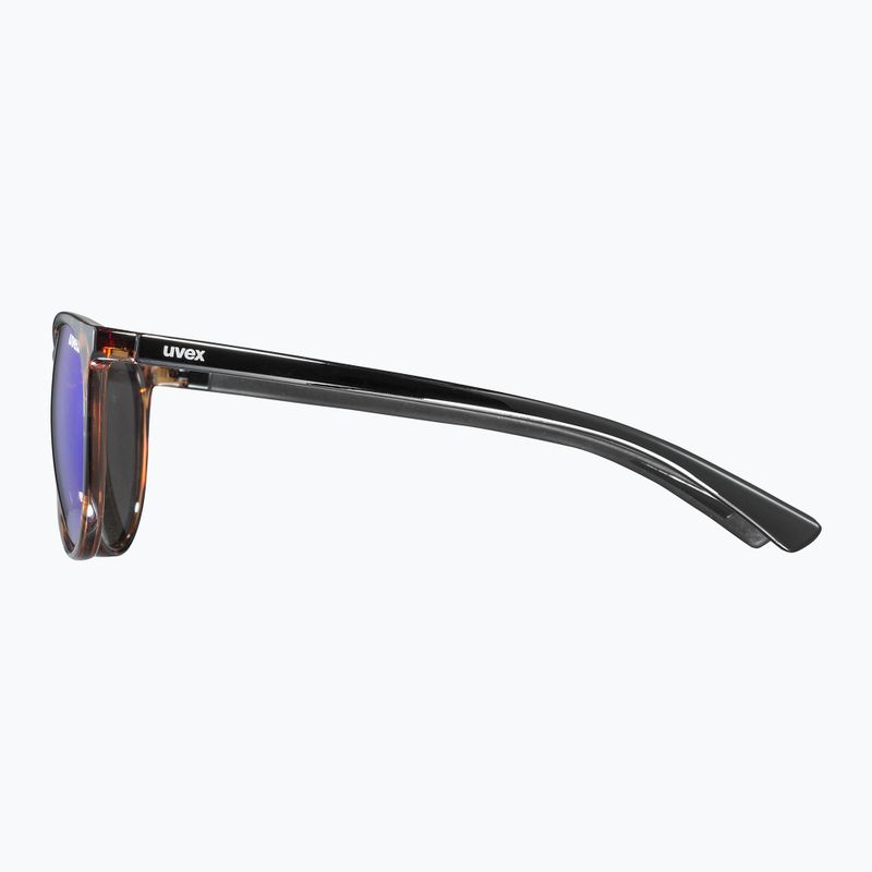 Okulary przeciwsłoneczne UVEX Lgl 43 havanna black/mirror green 5