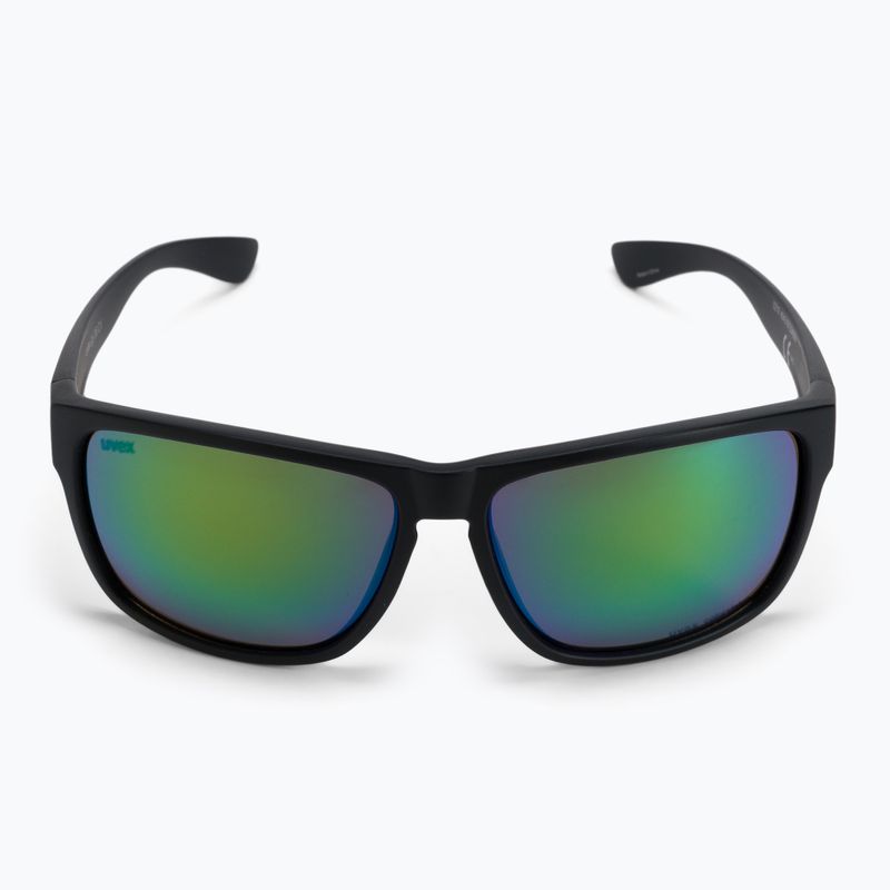 Okulary przeciwsłoneczne UVEX Lgl 36 CV black matt/colorvision mirror green 3