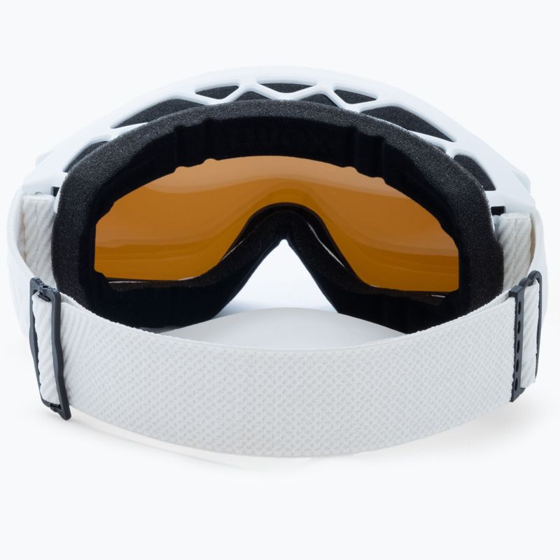 Gogle narciarskie UVEX G.gl 3000 TO white matt/mirror silver/lasergold lite/clear 3