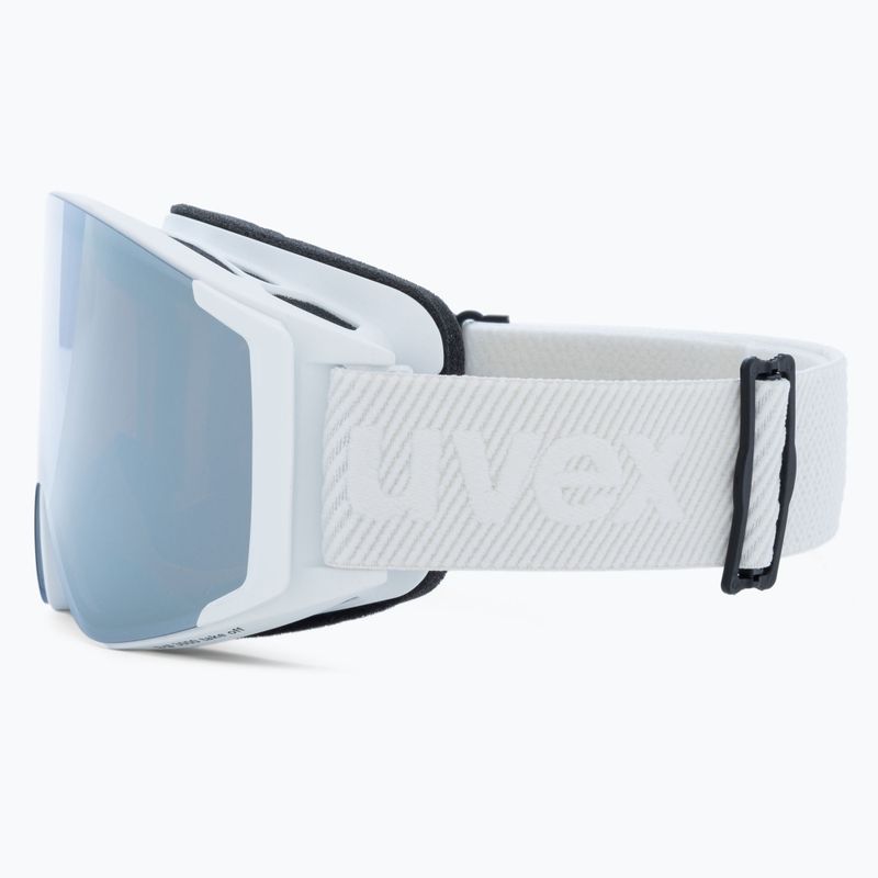 Gogle narciarskie UVEX G.gl 3000 TO white matt/mirror silver/lasergold lite/clear 4