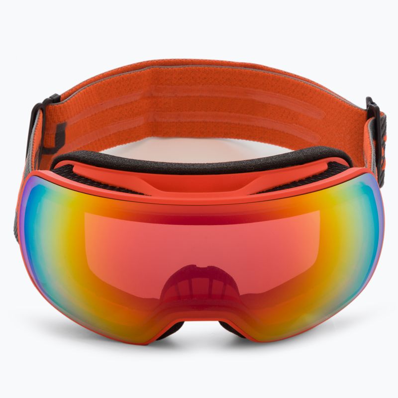 Gogle narciarskie UVEX Compact FM orange matt/mirror rainbow rose 2