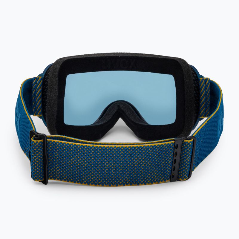 Gogle narciarskie UVEX Downhill 2000 FM underwater matt/mirror orange 3