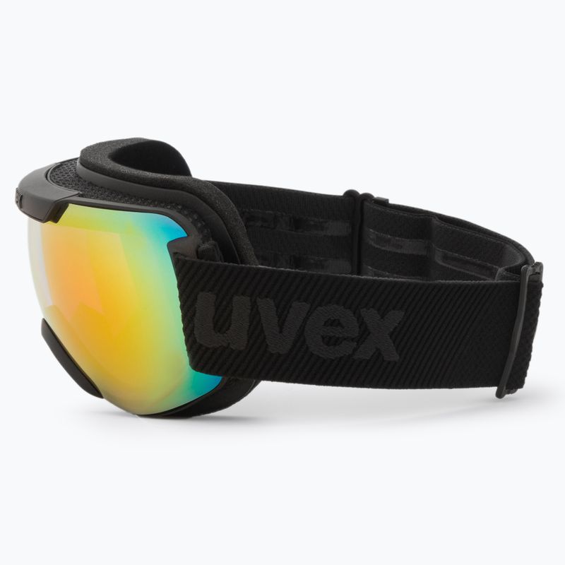 Gogle narciarskie UVEX Downhill 2000 FM black matt/rainbow rose 4