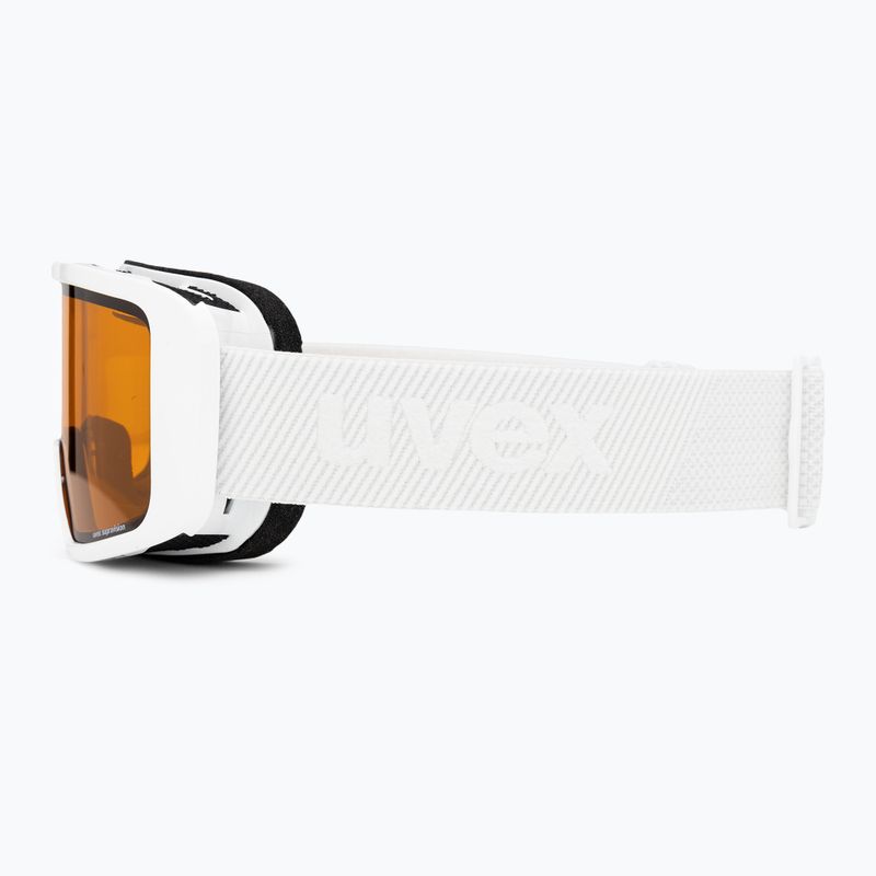 Gogle narciarskie UVEX Saga TO white shiny/miror rose/lasergold lite/clear 5