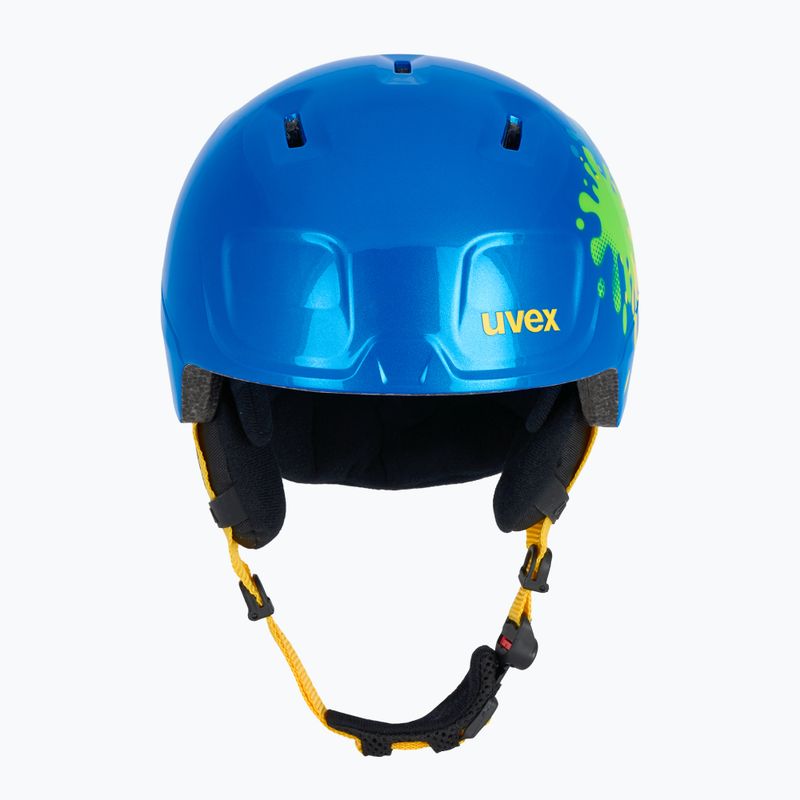 Kask narciarski UVEX Heyya blue splash 2