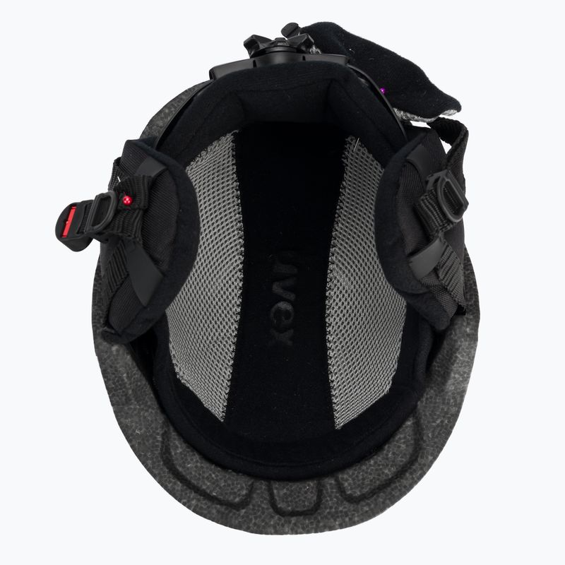 Kask narciarski dziecięcy UVEX Heyya Pro Jr white/black matt 5