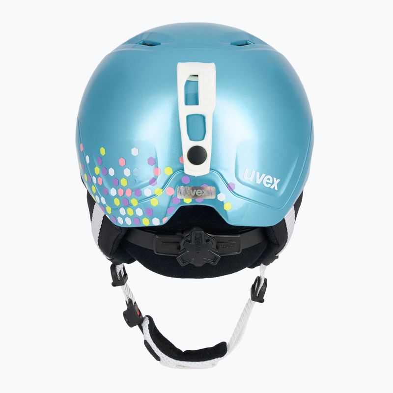 Kask narciarski UVEX Heyya blue confetti 4