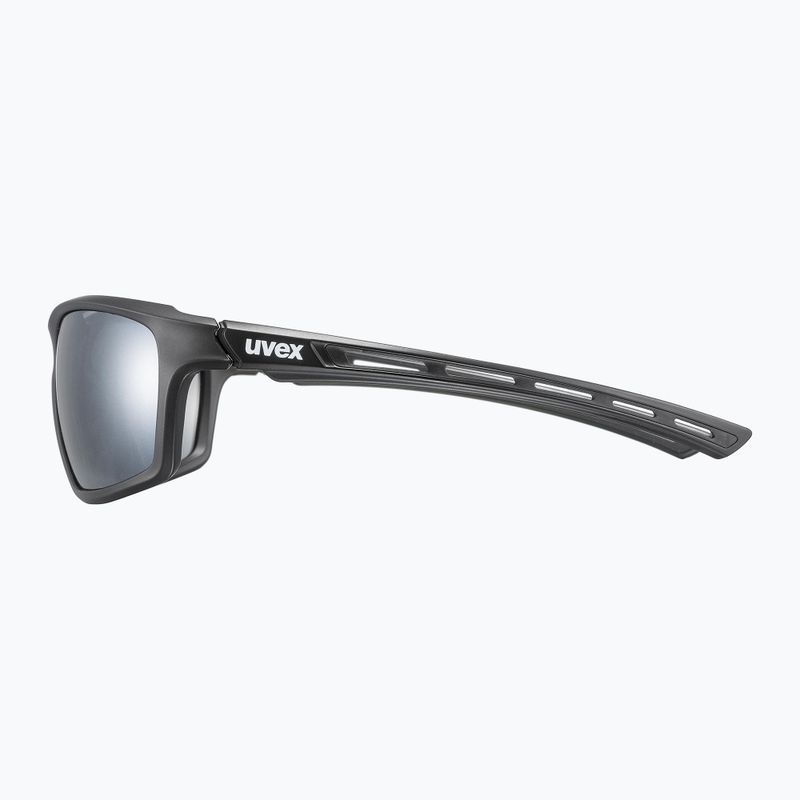 Okulary przeciwsłoneczne UVEX Sportstyle 229 black matt/litemirror silver 6