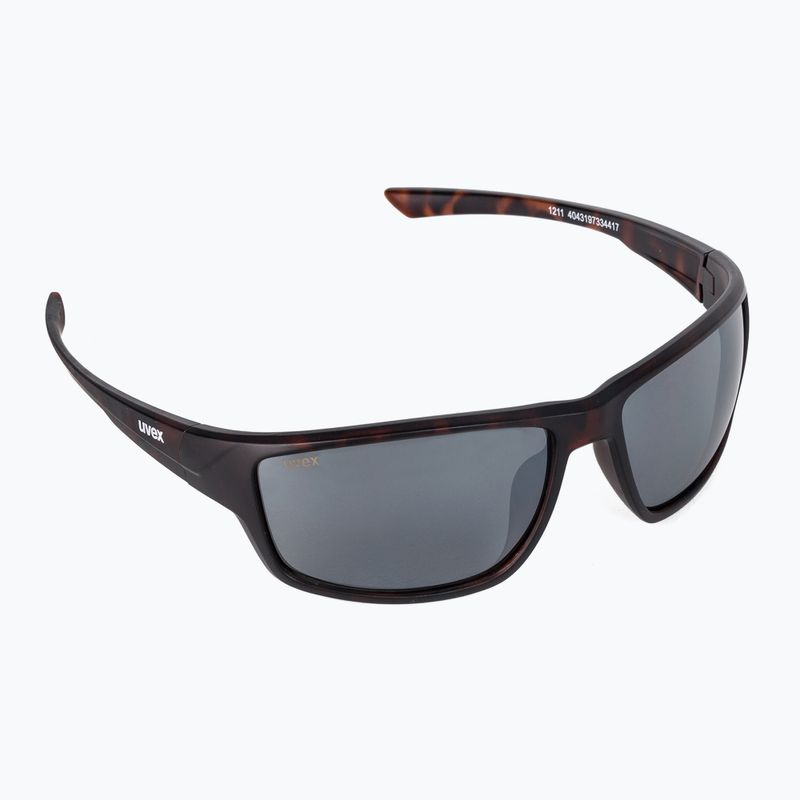 Okulary przeciwsłoneczne UVEX Sportstyle 230 havanna matt/litemirror silver