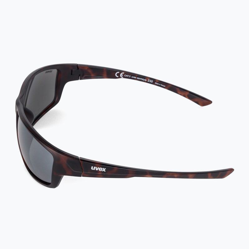 Okulary przeciwsłoneczne UVEX Sportstyle 230 havanna matt/litemirror silver 4