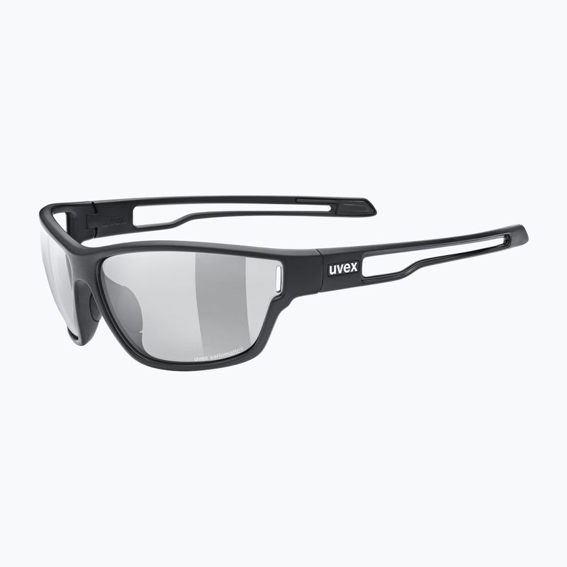 Okulary przeciwsłoneczne UVEX Sportstyle 806 V black matt/smoke