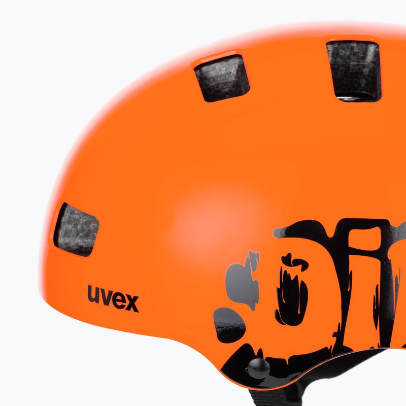 Kask dziecięcy UVEX Kid 3 dirtbike orange 7