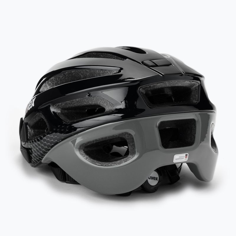 Kask rowerowy UVEX True black/grey 4