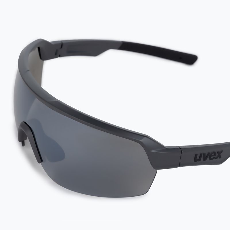 Okulary przeciwsłoneczne UVEX Sportstyle 227 grey matt/mirror silver 5