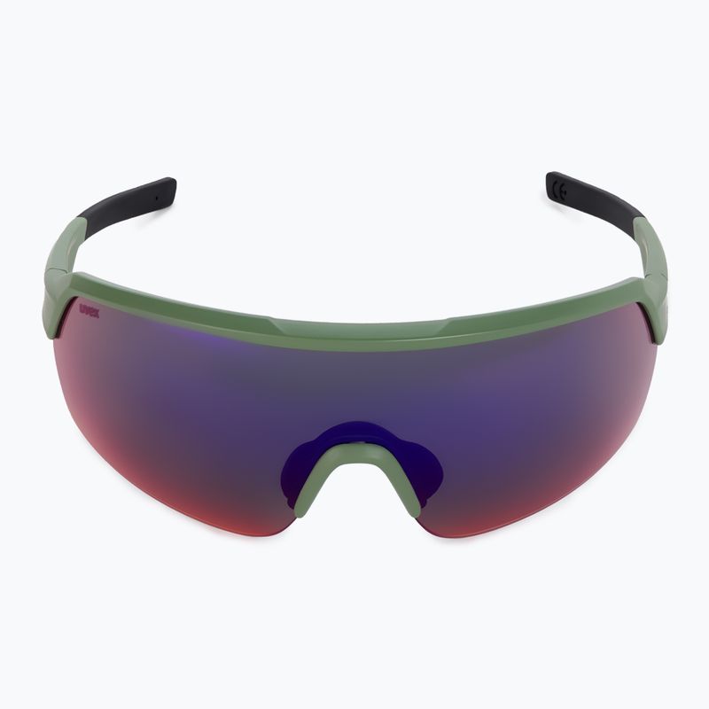 Okulary przeciwsłoneczne UVEX Sportstyle 227 olive matt/mirror red 3