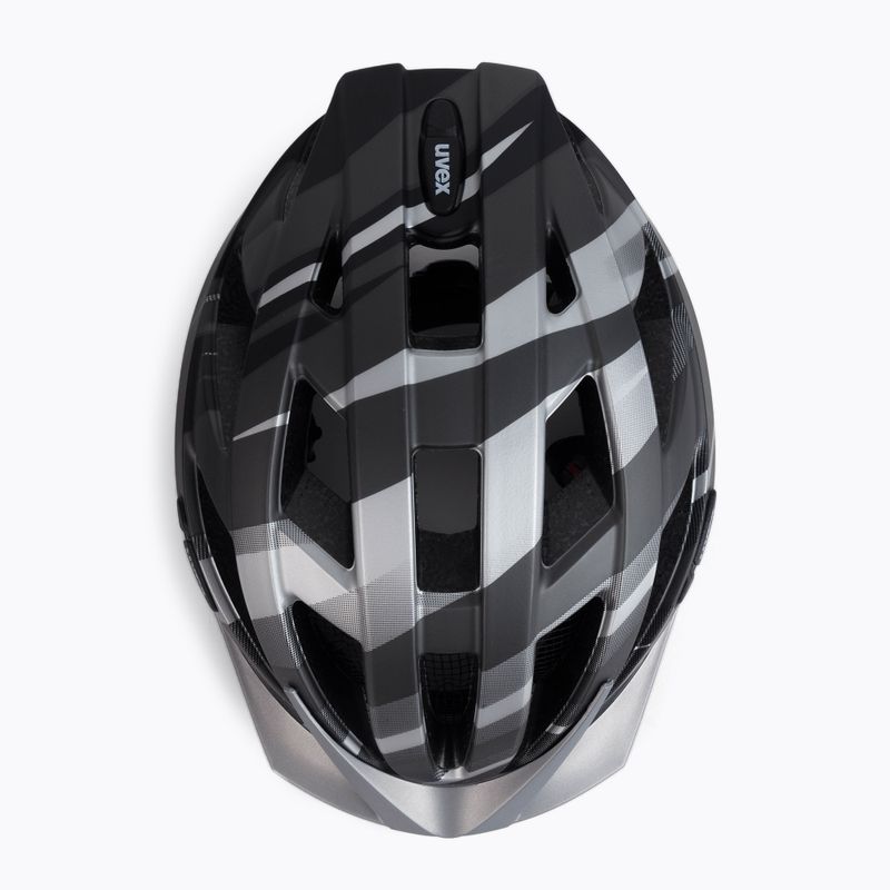 Kask rowerowy UVEX Air Wing CC black silver mat 6