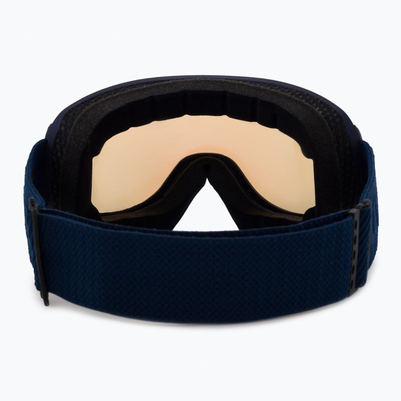 Gogle narciarskie UVEX Downhill 2100 V navy mat/mirror blue variomatic/clear 3