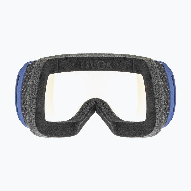 Gogle narciarskie UVEX Downhill 2100 V navy mat/mirror blue variomatic/clear 8