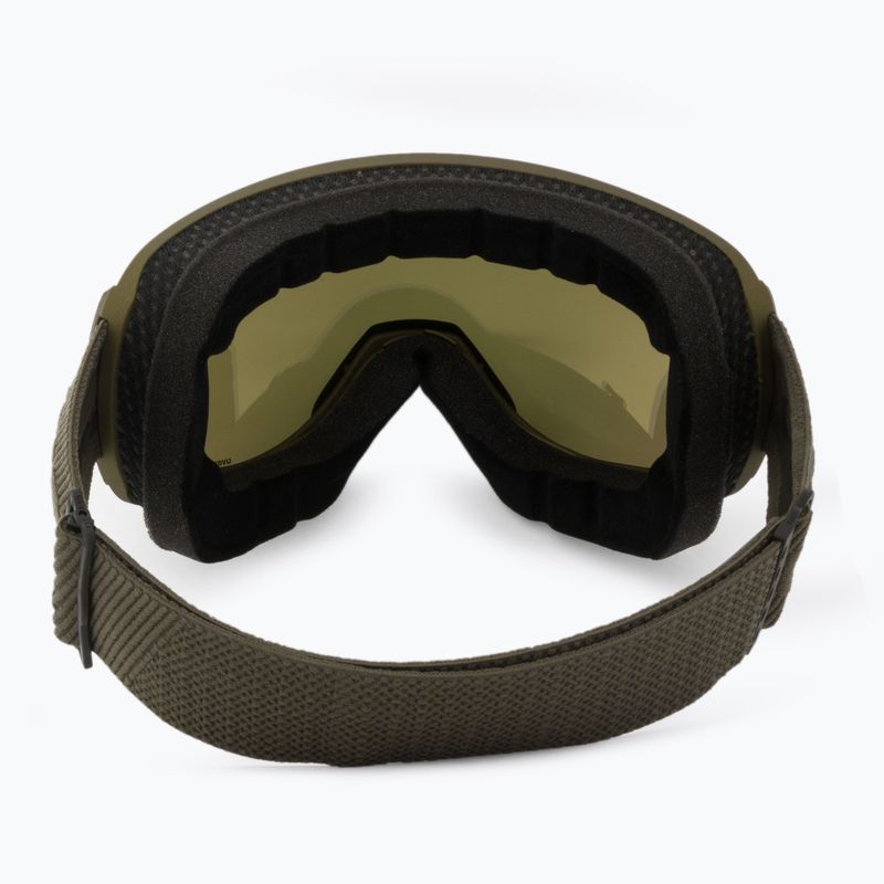 Gogle narciarskie UVEX Downhill 2100 CV croco matt/mirror gold colorvision green 3
