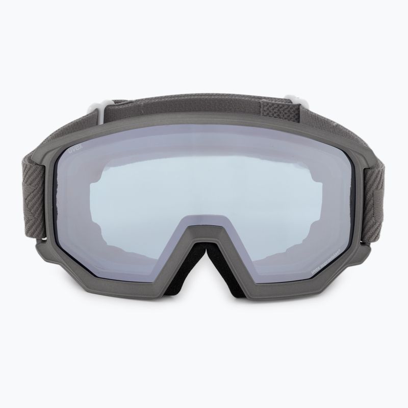 Gogle narciarskie UVEX Athletic FM rhino matt/mirror silver blue 2
