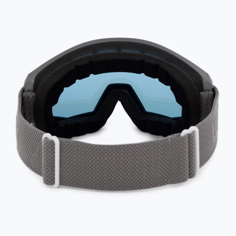 Gogle narciarskie UVEX Athletic FM rhino matt/mirror silver blue 3