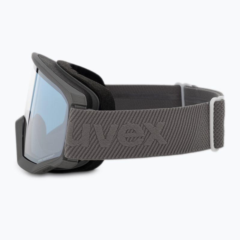 Gogle narciarskie UVEX Athletic FM rhino matt/mirror silver blue 4