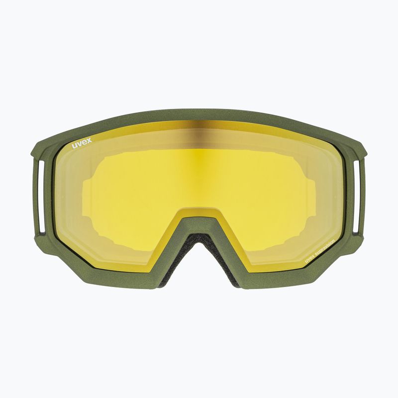 Gogle narciarskie UVEX Athletic FM croco matt/mirror gold lasergold lite 7
