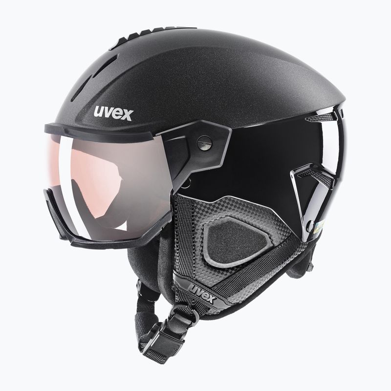 Kask narciarski UVEX Instinct Visor PRO V 2022 black 10