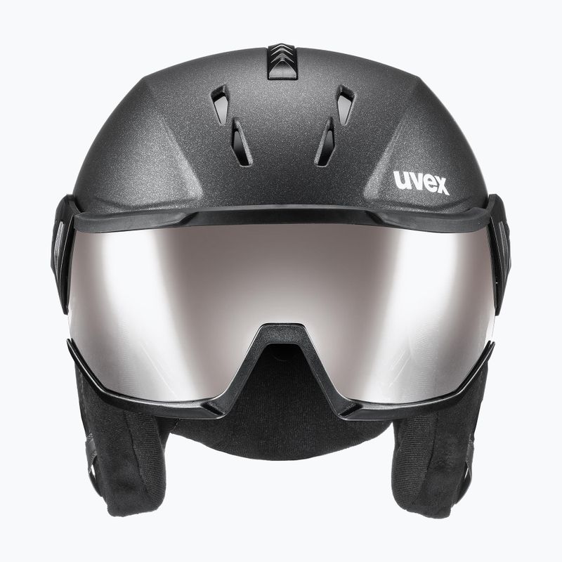 Kask narciarski UVEX Instinct Visor PRO V 2022 black 11