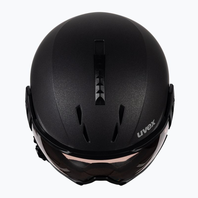 Kask narciarski UVEX Instinct Visor PRO V 2022 black 9