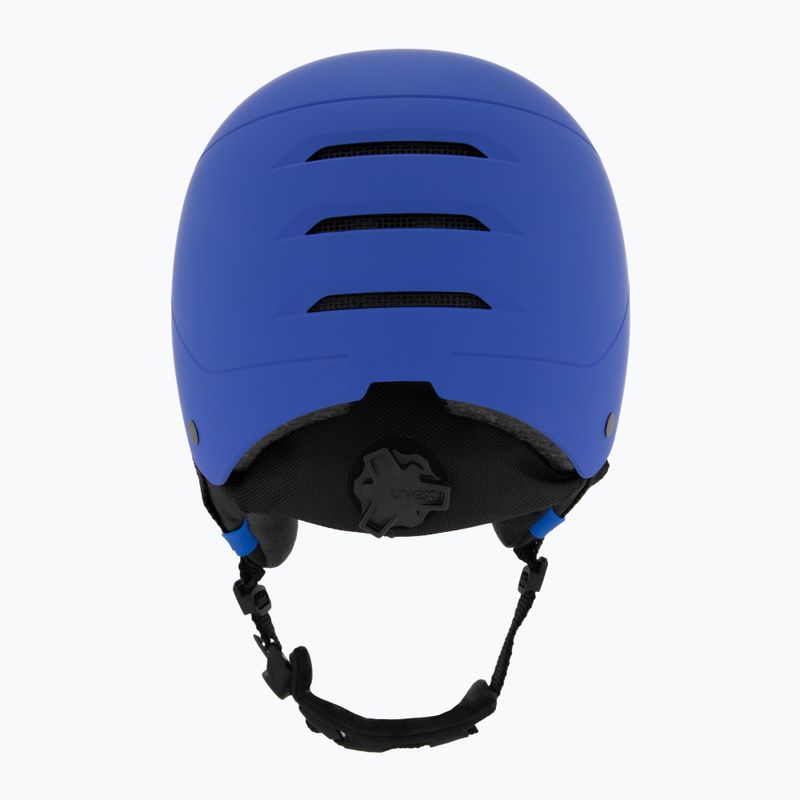 Kask narciarski dziecięcy UVEX Rocket Visor Jr blue matt/mirror blue/smoke 4