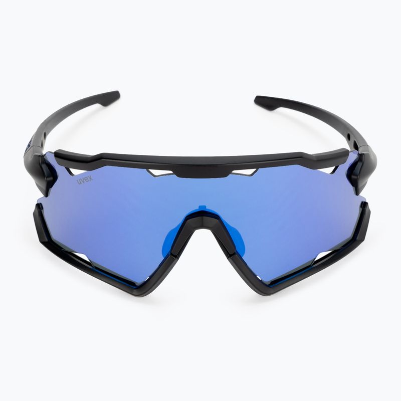 Okulary przeciwsłoneczne UVEX Sportstyle 228 black matt/mirror blue 3