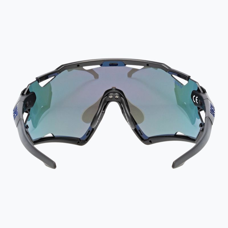 Okulary przeciwsłoneczne UVEX Sportstyle 228 black matt/mirror blue 8