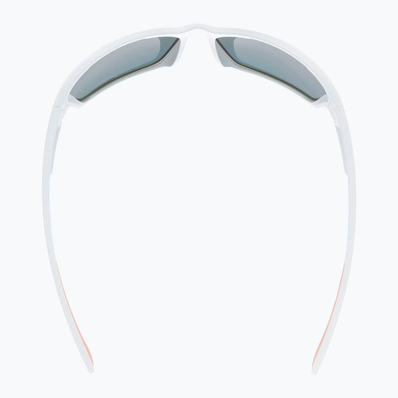 Okulary przeciwsłoneczne UVEX Sportstyle 233 P white matt/polavision mirror red 9