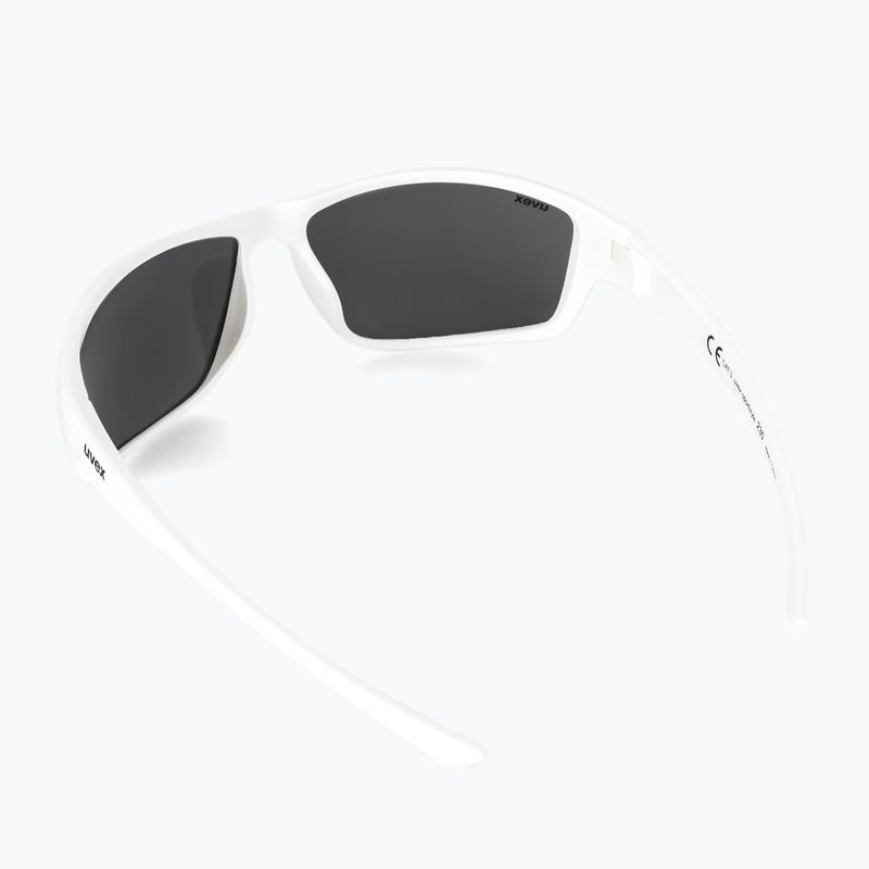 Okulary przeciwsłoneczne UVEX Sportstyle 230 white matt/litemirror silver 2