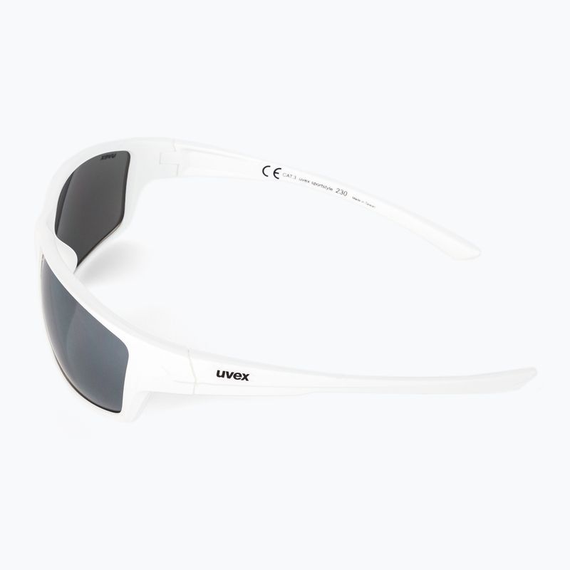 Okulary przeciwsłoneczne UVEX Sportstyle 230 white matt/litemirror silver 4