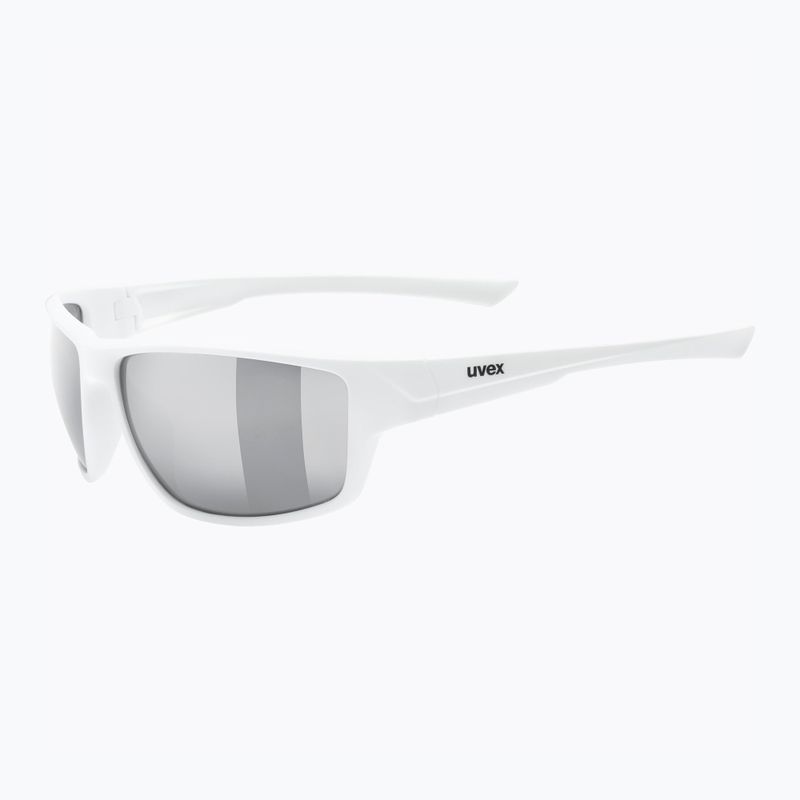 Okulary przeciwsłoneczne UVEX Sportstyle 230 white matt/litemirror silver 5