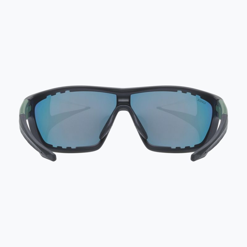 Okulary przeciwsłoneczne UVEX Sportstyle 706 black/moss matt/mirror red 4