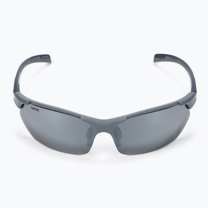 Okulary przeciwsłoneczne UVEX Sportstyle 114 Set rhino deep space mat/litemirror silver/orange 3