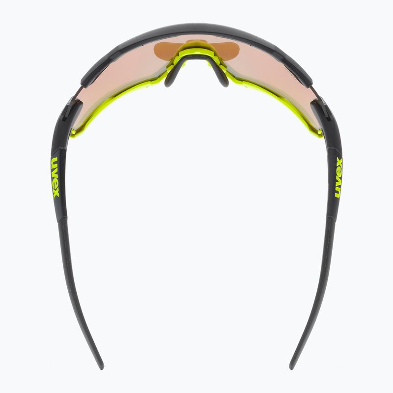 Okulary przeciwsłoneczne UVEX Sportstyle 228 black yellow matt/mirror yellow 6
