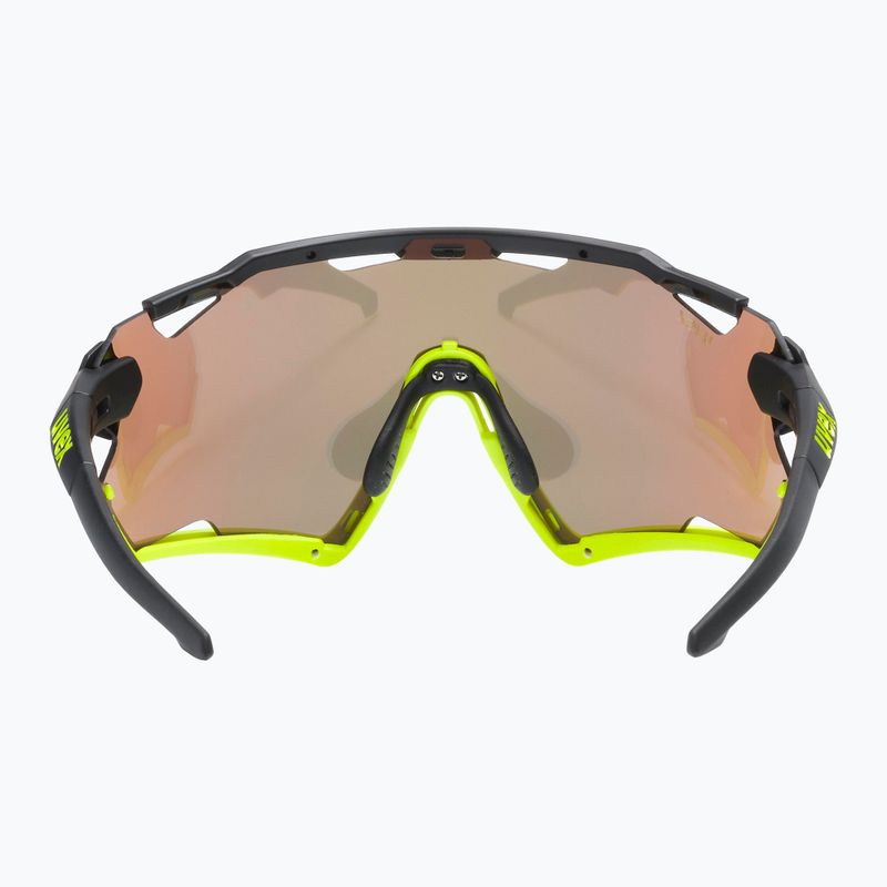 Okulary przeciwsłoneczne UVEX Sportstyle 228 black yellow matt/mirror yellow 8